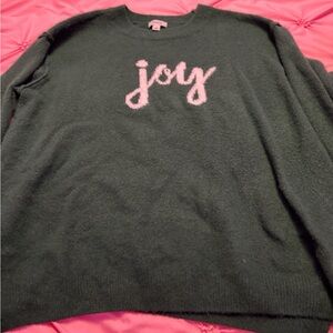 CeCe Dark Green 'Joy' Sweater
